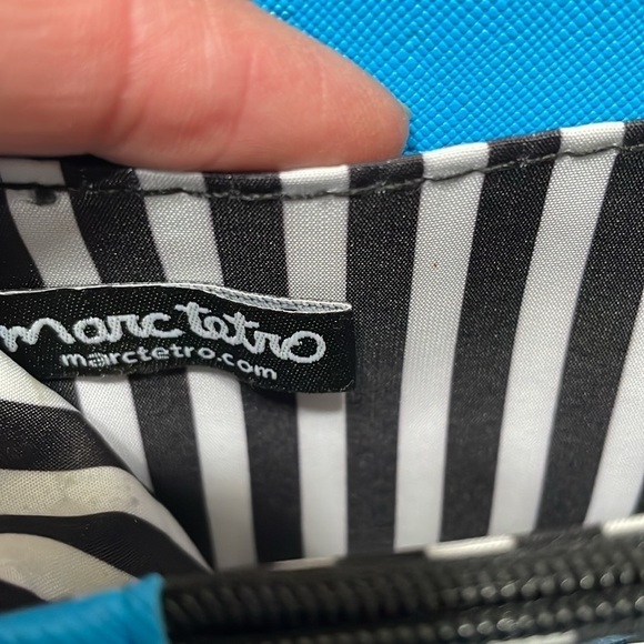 Marc Tetro Scotty Schnauzer blue wallet - Picture 6 of 9